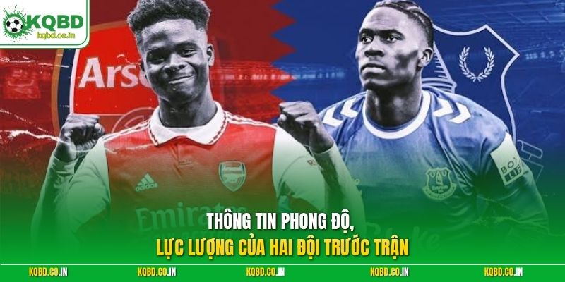 Thông tin phong độ, lực lượng của hai đội trước trận